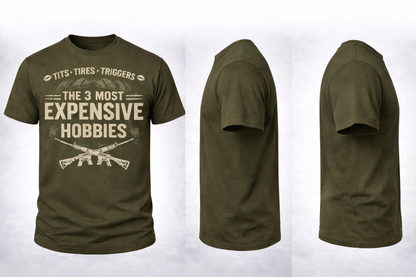 3 most expensive hobbies Tee