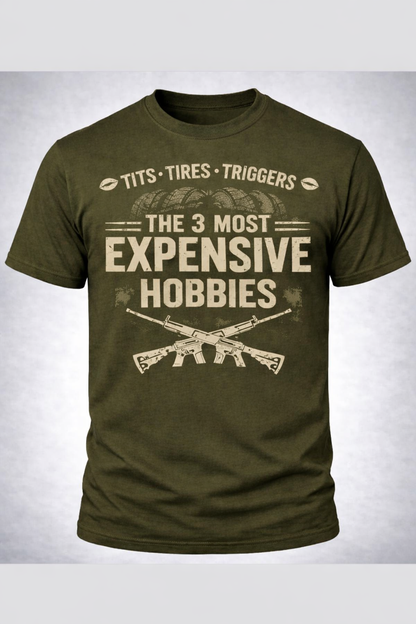 3 most expensive hobbies Tee
